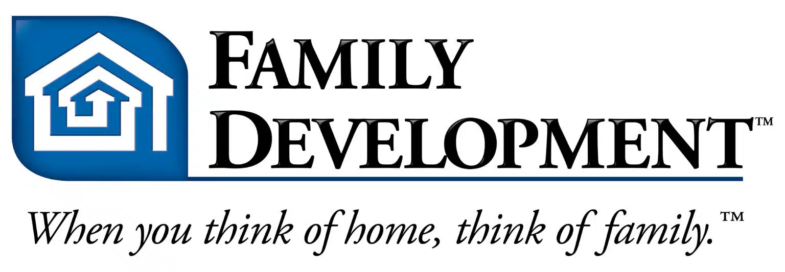 Family Development home and family logo
